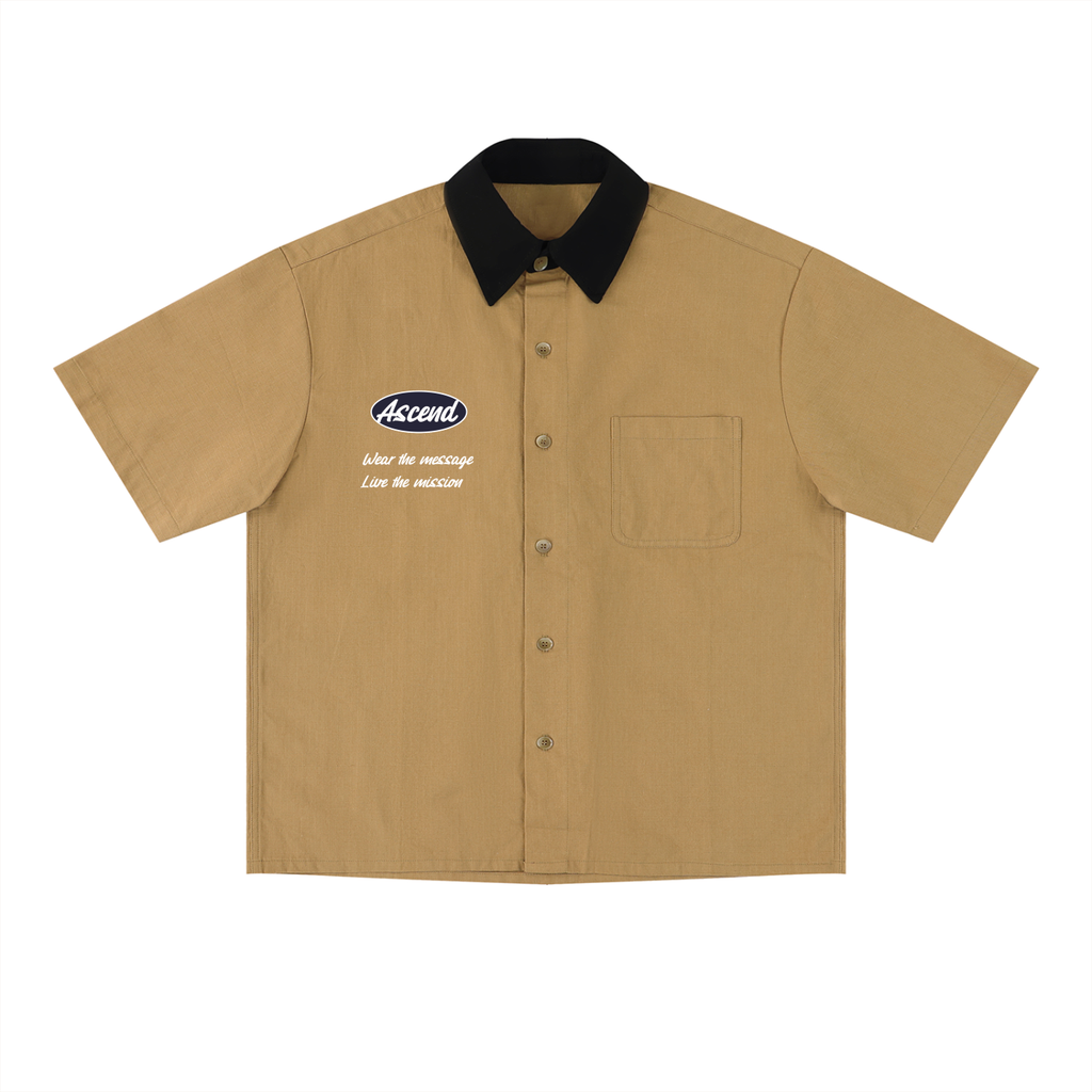 Ascend Color Block Short Sleeve Shirt