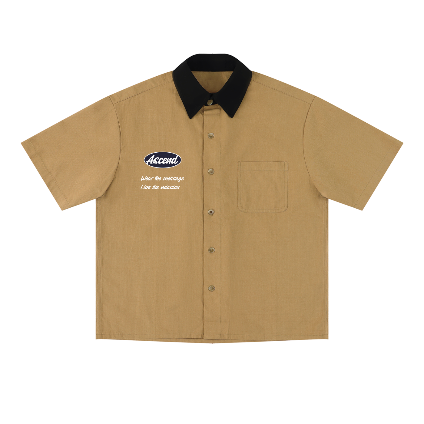 Ascend Color Block Short Sleeve Shirt