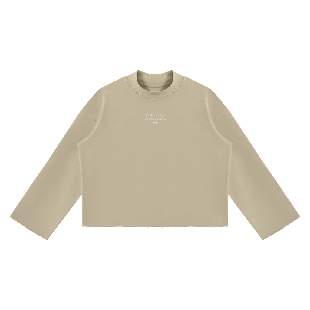 Matthew 5:13 Raw Edge Sweatshirt