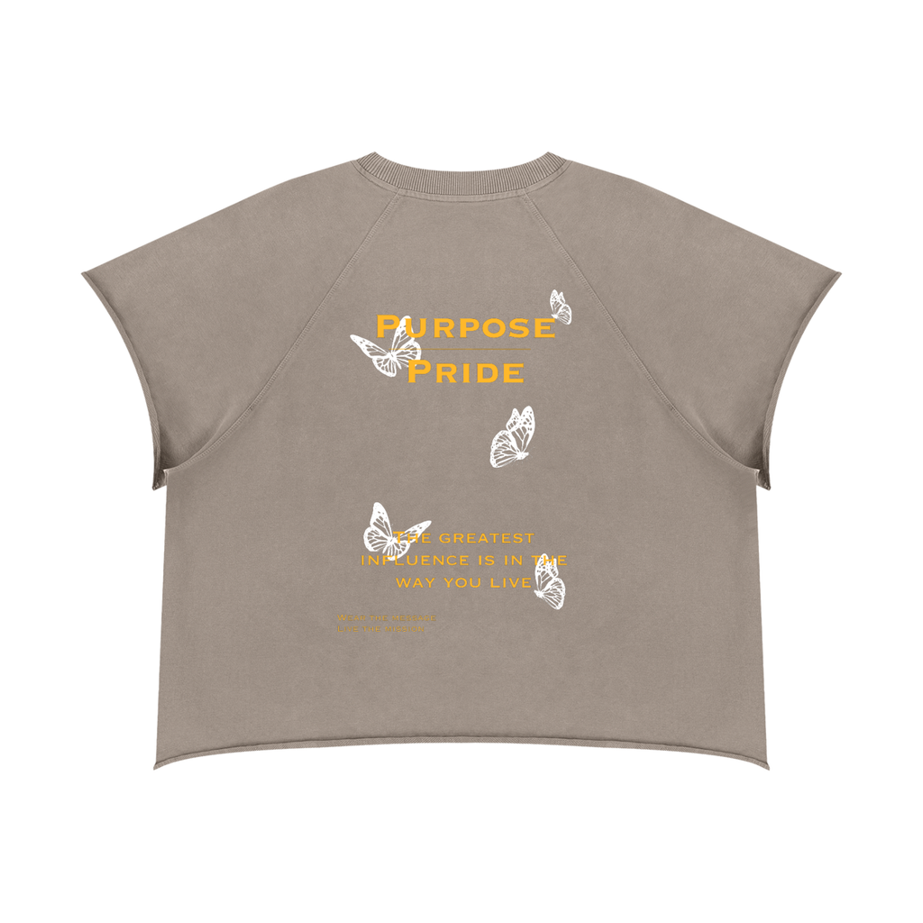 Purpose over pride Raw Edge T-Shirt