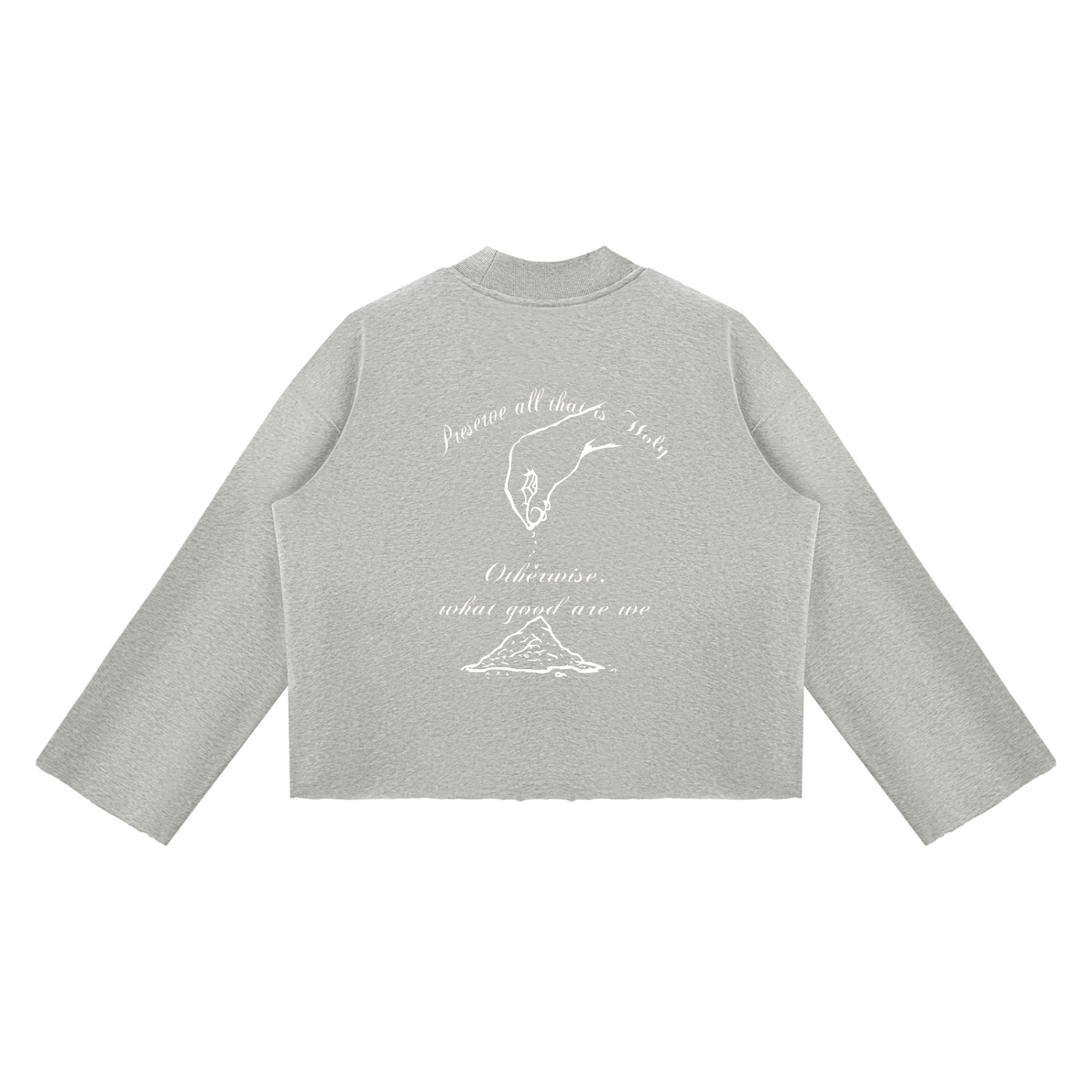 Matthew 5:13 Raw Edge Sweatshirt