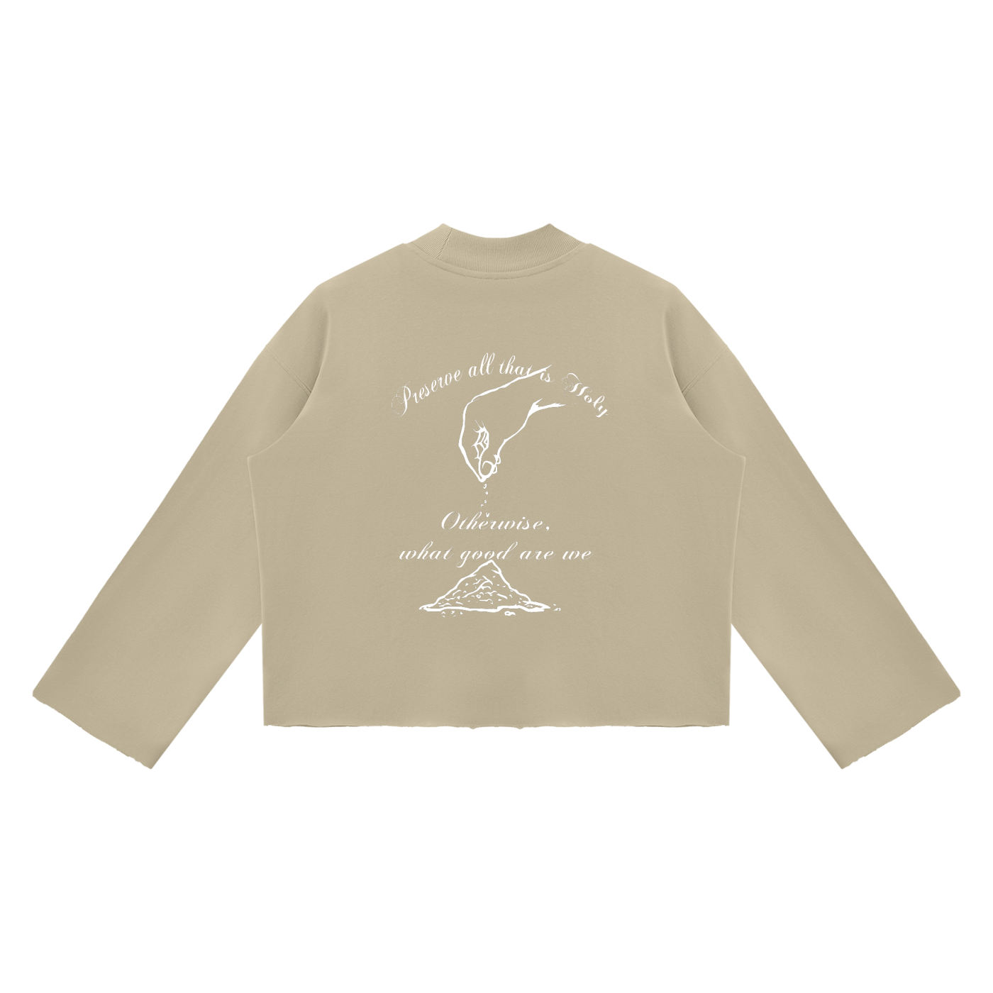 Matthew 5:13 Raw Edge Sweatshirt