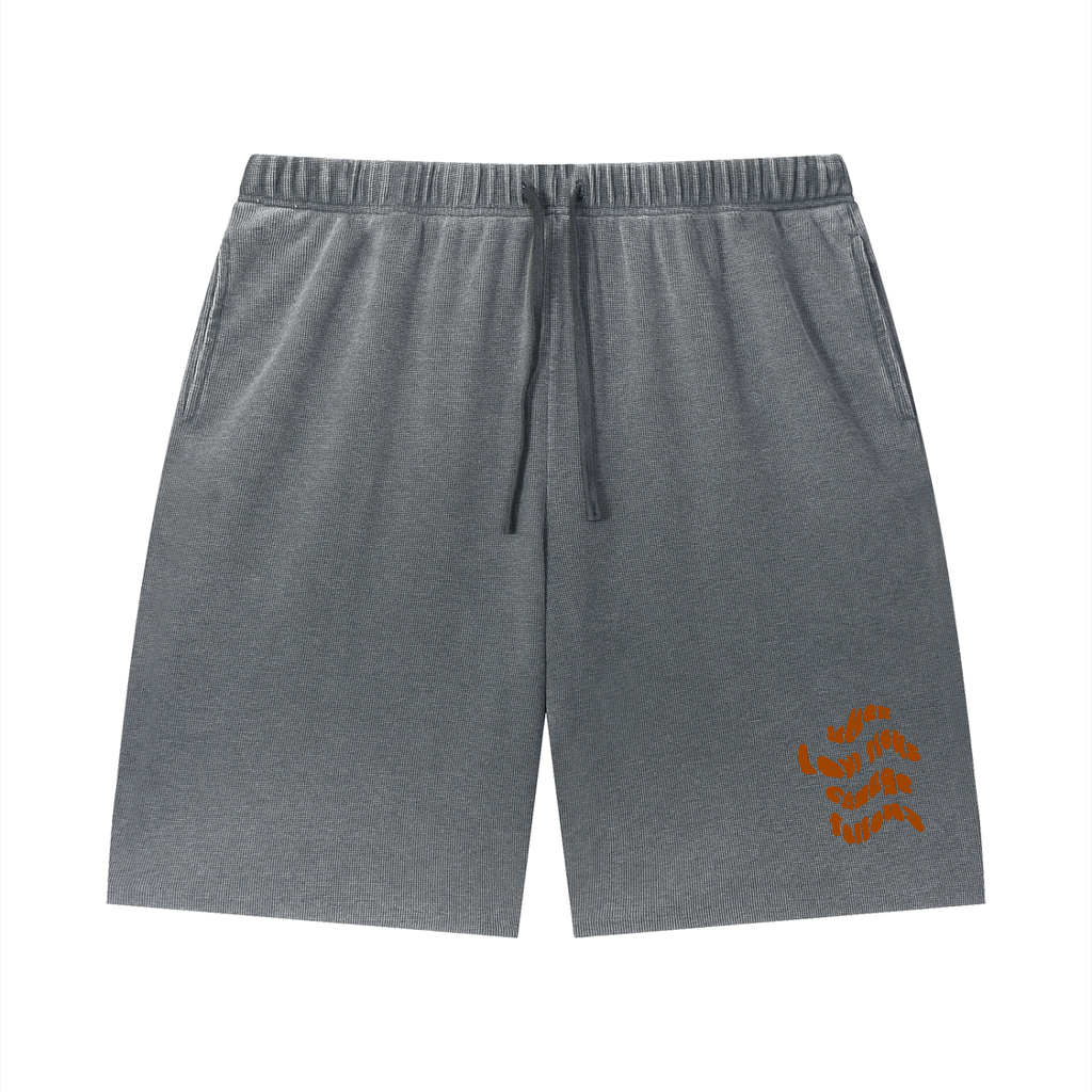 When Love Flows Waffle Shorts
