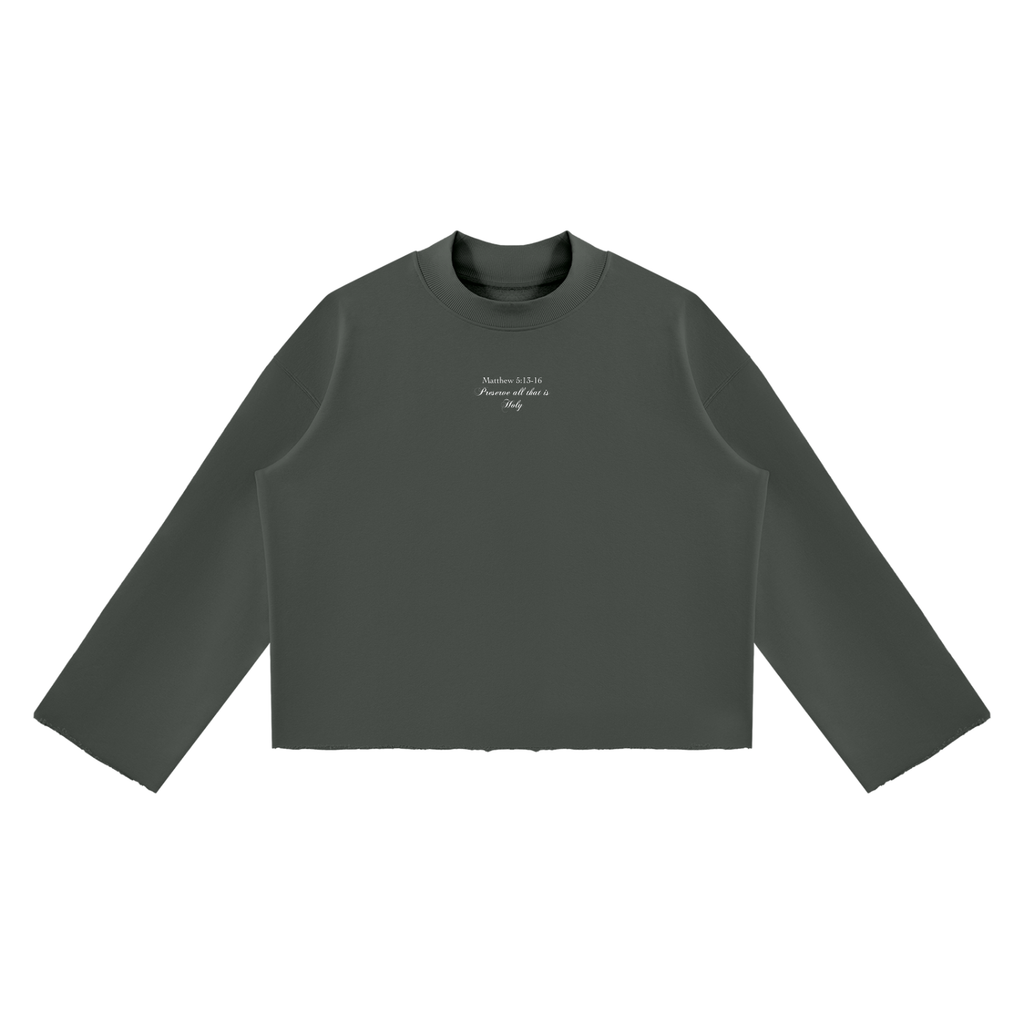 Matthew 5:13 Raw Edge Sweatshirt