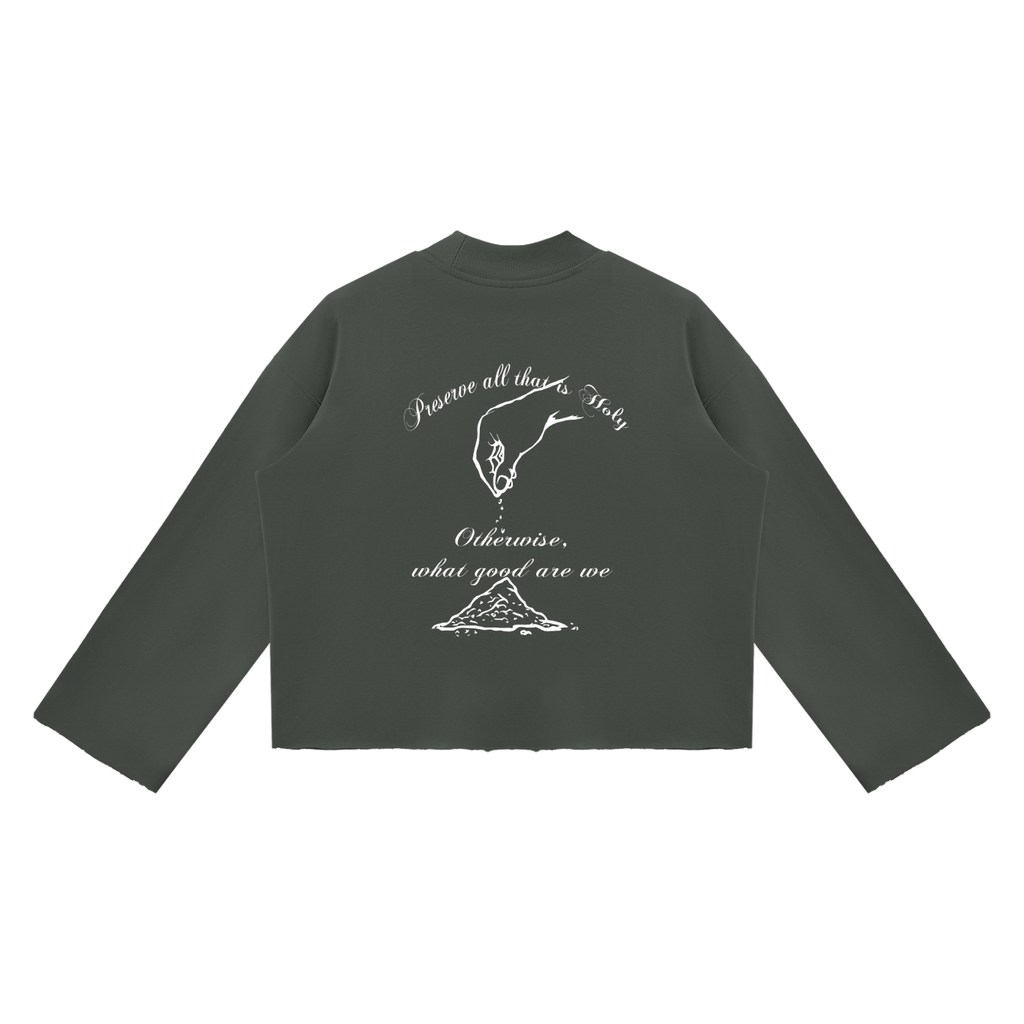Matthew 5:13 Raw Edge Sweatshirt