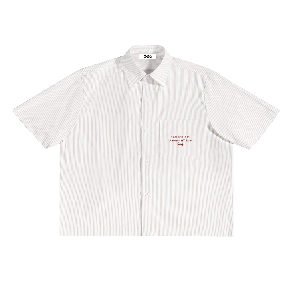 Matthew 5:13 Vertical Stripe Shirt