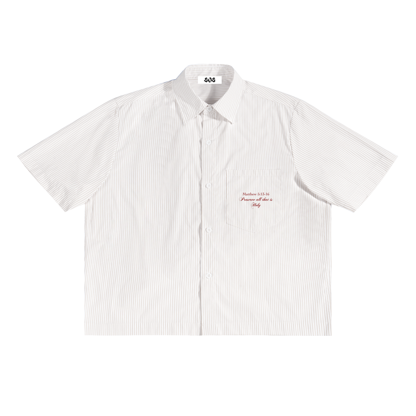 Matthew 5:13 Vertical Stripe Shirt