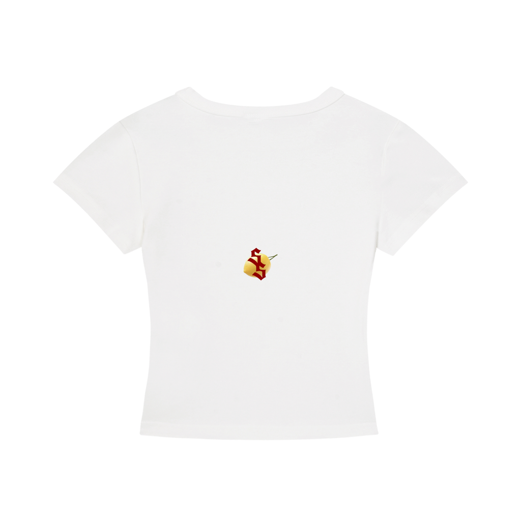 Her Good Fruit Cropped Tee