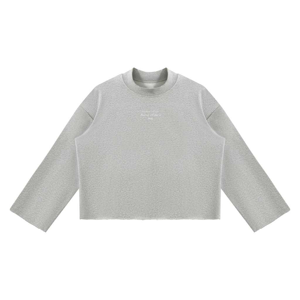Matthew 5:13 Raw Edge Sweatshirt
