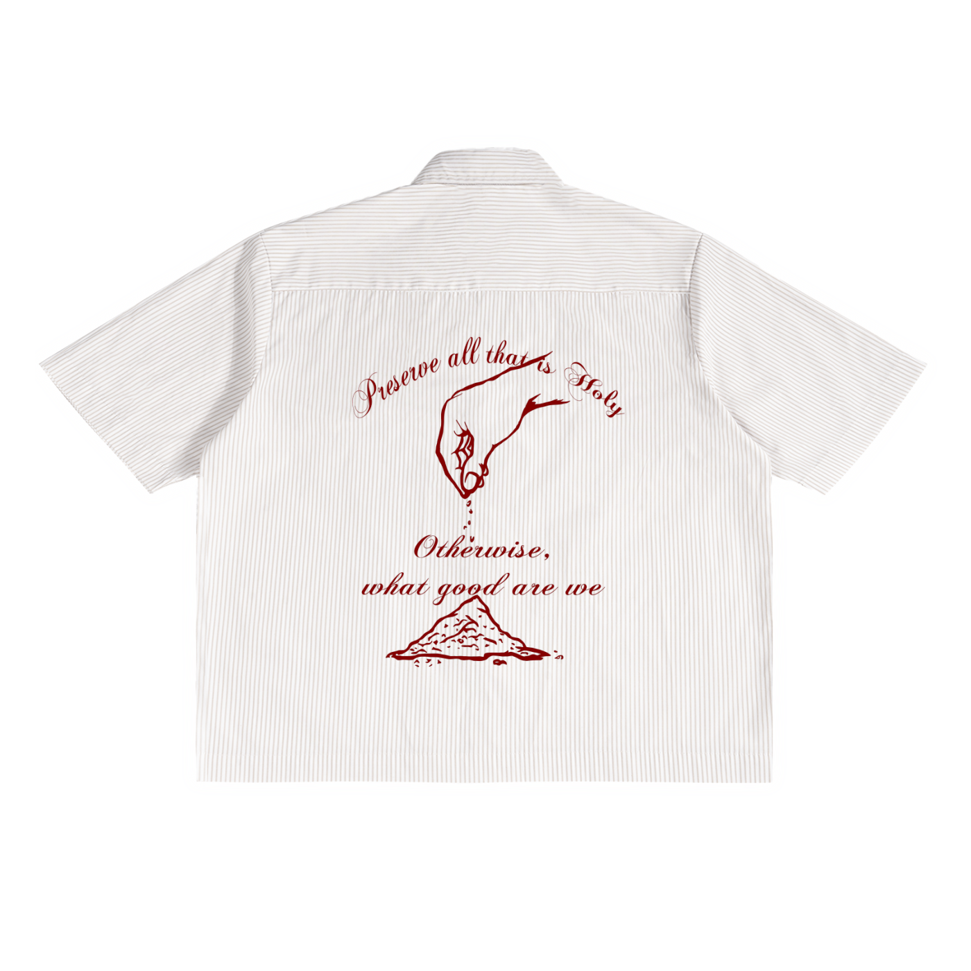 Matthew 5:13 Vertical Stripe Shirt